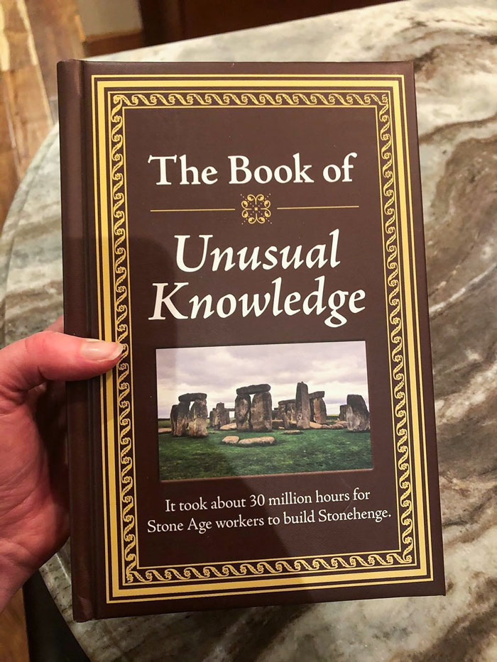 Thrill His Curious Mind With 'The Book Of Unusual Knowledge', Brimming With Fascinating Tidbits On History, Pop Culture, The Supernatural, And More!