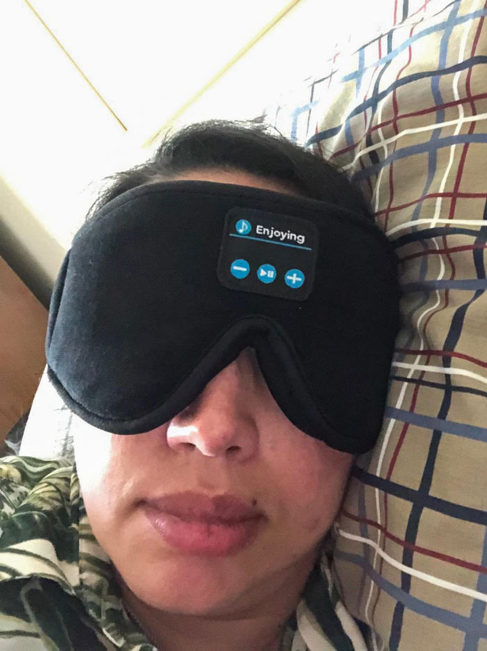 Upgrade His Sleep Quality With These Bluetooth 5.0, 3D Eye Mask Sleep Headphones - Perfect Gear For Side Sleepers Or Insomniacs