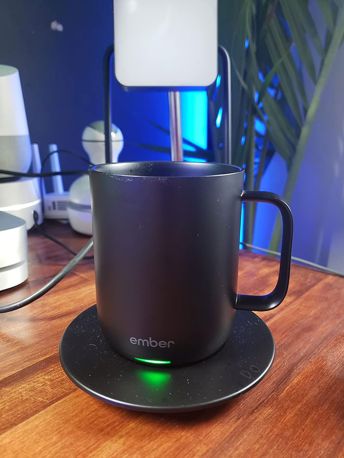 A Smart Ember Mug That Keeps His Beverage At The Perfect Temp For Hours, Because Burned Tongue Should Never Be Part Of His Daily Routine