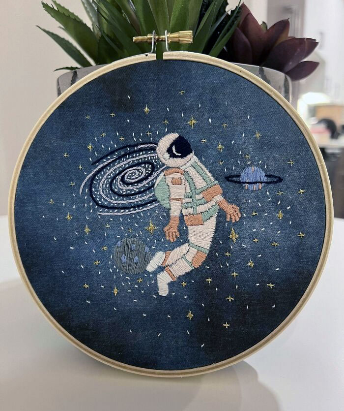 My Boyfriend Is A Huge Space Nerd So I Made This For Him For Valentine’s Day