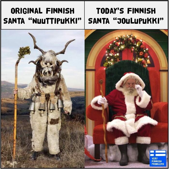 Be Thankful You Don’t Get A Visit From The Original Finnish Santa 🎅😀