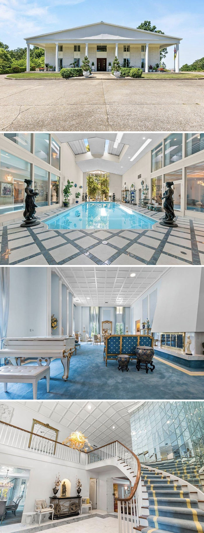 Polar Vortex Hitting Hard? Retire To This Cocaine-Fueled Palace, Featuring An Indoor Pool And Too Many Statues