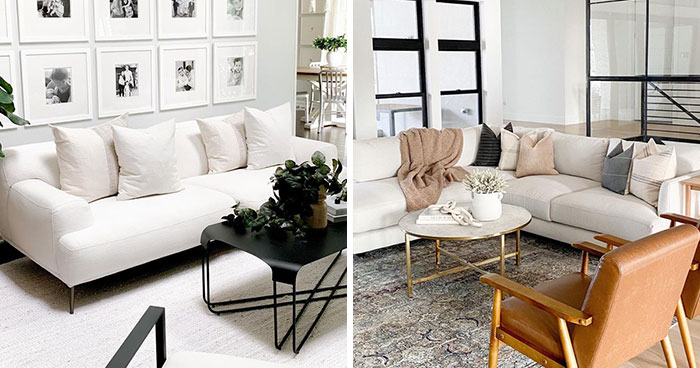 Top White Couches To Pick In 2024, According To Buyers