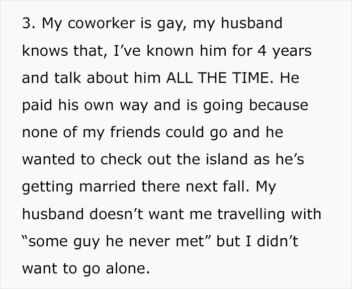 Husband Refuses To Go On A 10-Year-Anniversary Trip With Wife, She Goes With Another Man Husband Refuses To Go On A 10-Year-Anniversary Trip With Wife, She Goes With Another Man