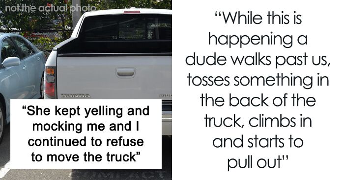 “I Never Said It Was My Truck”: Karen Starts Bullying The Wrong Person, He Plays Along