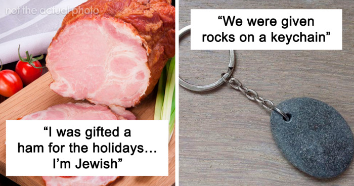 40 Of The Most Disappointing And Outright Cruel Gifts People Received At Work