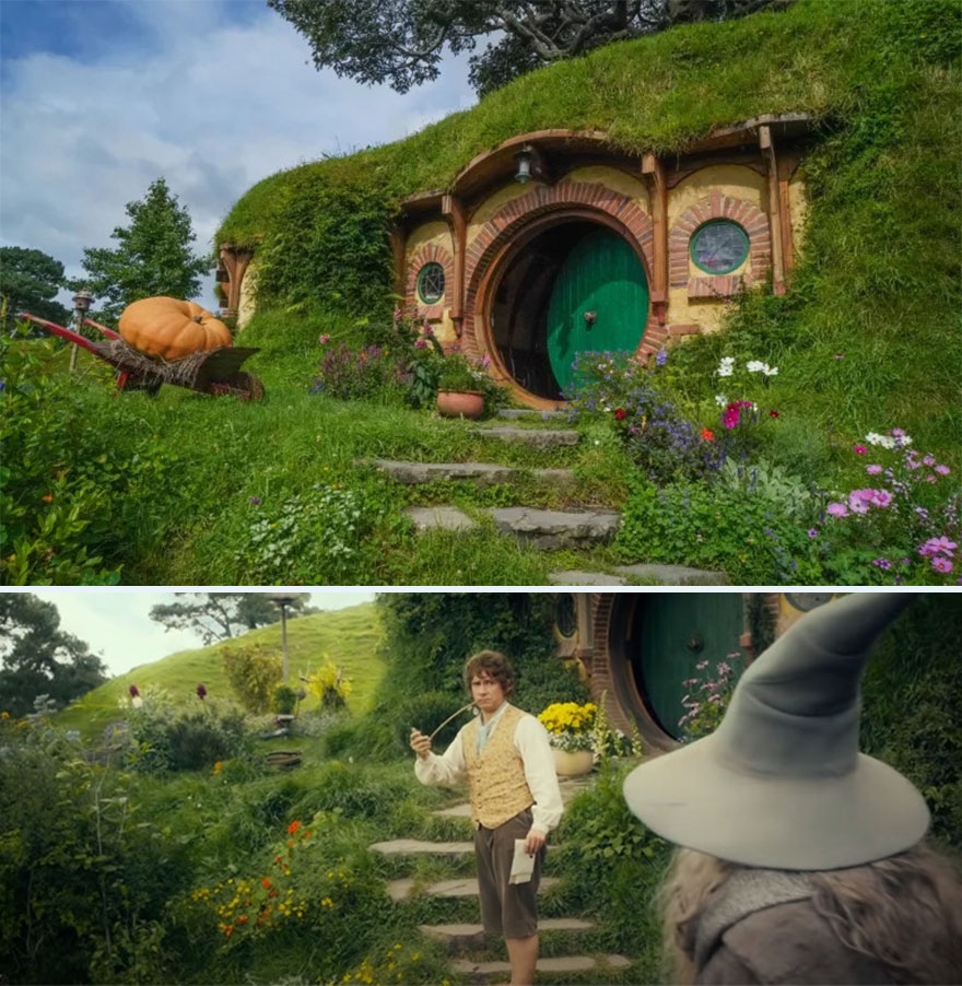 Visiting Frodo And Bilbo At Hobbiton In Matamata