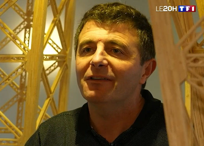 “Big Disillusion”: Man Responds After His 23ft Eiffel Tower Made Of Matches Is Disqualified From Record “Big Disillusion”: Man Responds After His 23ft Eiffel Tower Made Of Matches Is Disqualified From Record