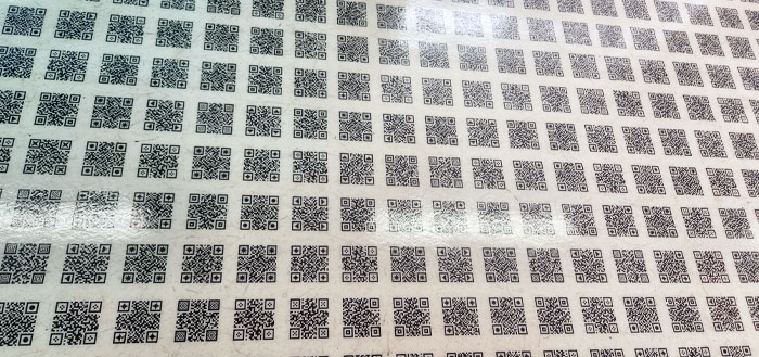 In Japan, The Floor Of My Subway Car Is QR Codes