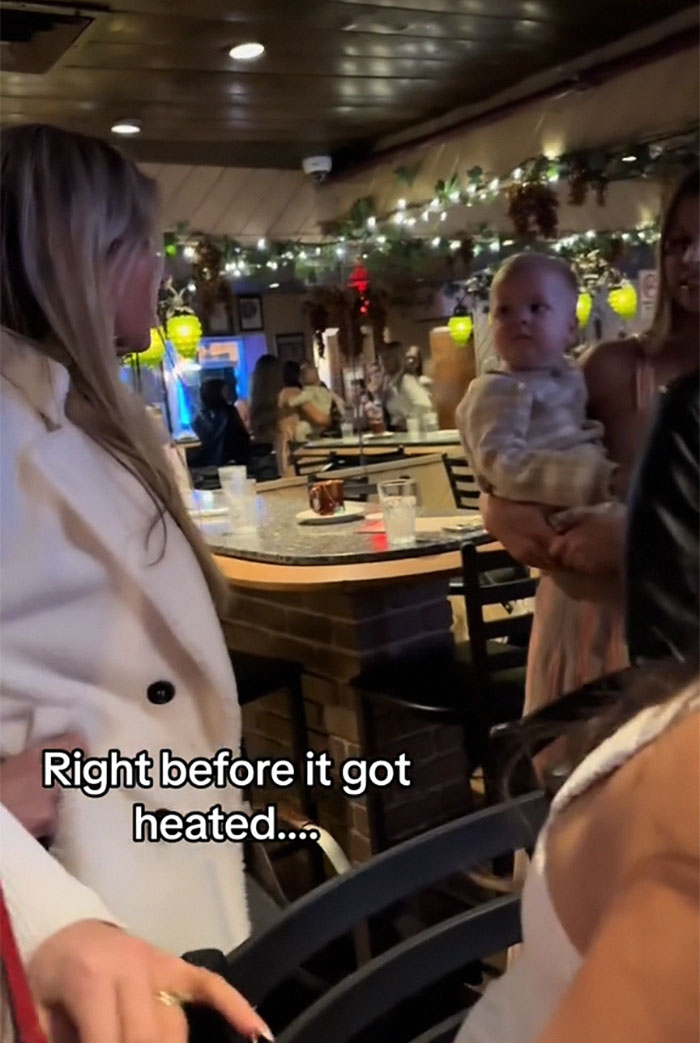 “Get Out Of The Bar”: Intense Confrontation With Parent-Shaming Woman Goes Viral