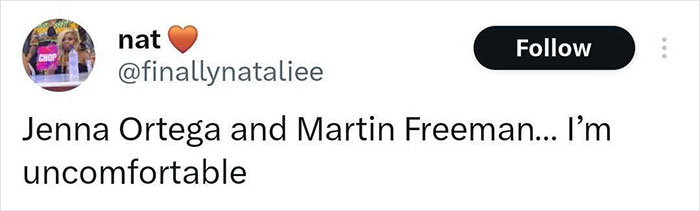 “The Worst Thing I’ve Ever Seen”: People Disturbed By Jenna Ortega And Martin Freeman’s Scene “The Worst Thing I’ve Ever Seen”: People Disturbed By Jenna Ortega And Martin Freeman’s Scene