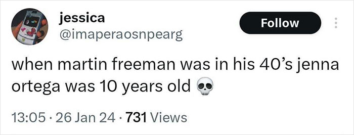 “The Worst Thing I’ve Ever Seen”: People Disturbed By Jenna Ortega And Martin Freeman’s Scene “The Worst Thing I’ve Ever Seen”: People Disturbed By Jenna Ortega And Martin Freeman’s Scene