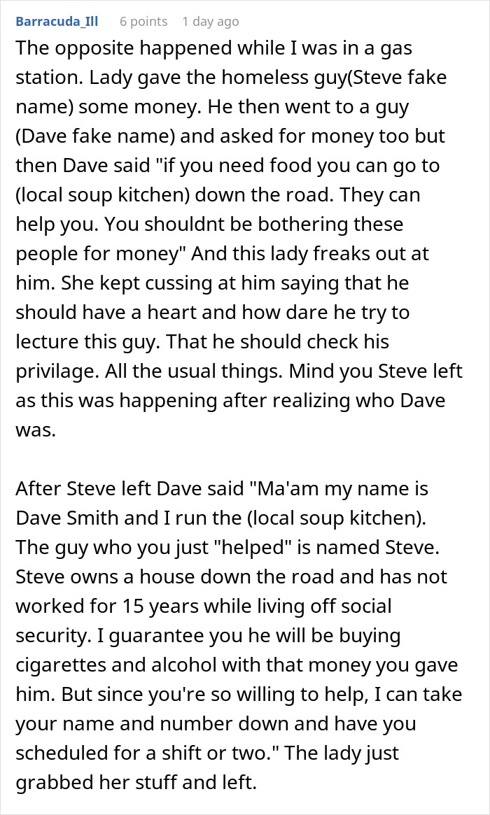 “I Need Police Here”: Karen Throws A Fit Over Homeless Man Buying Food, Gets Taught A Lesson “I Need Police Here”: Karen Throws A Fit Over Homeless Man Buying Food, Gets Taught A Lesson