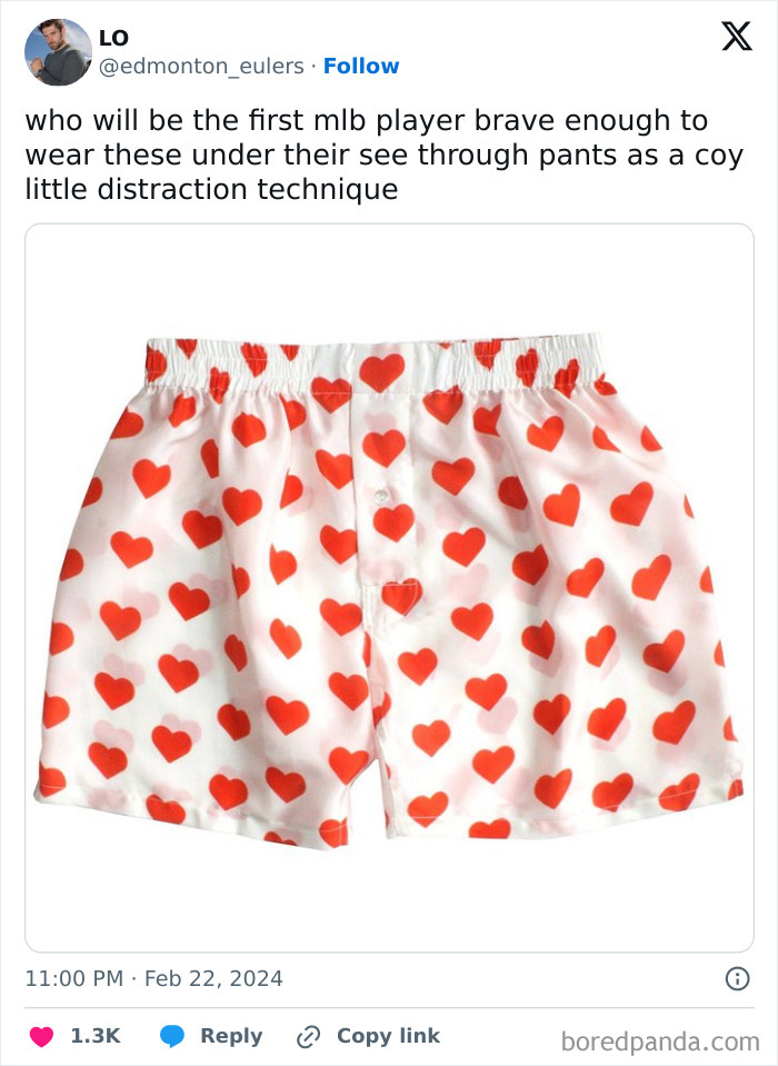 Bold Underwear Detected