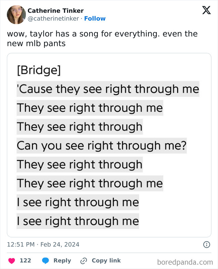 Taylor Swift Truly Does Have A Song For Every Situation
