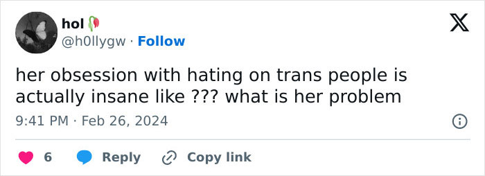 “This Is Not A Woman”: J.K. Rowling Posts Outrage Over News Headlines About Transgender Murderer “This Is Not A Woman”: J.K. Rowling Posts Outrage Over News Headlines About Transgender Murderer