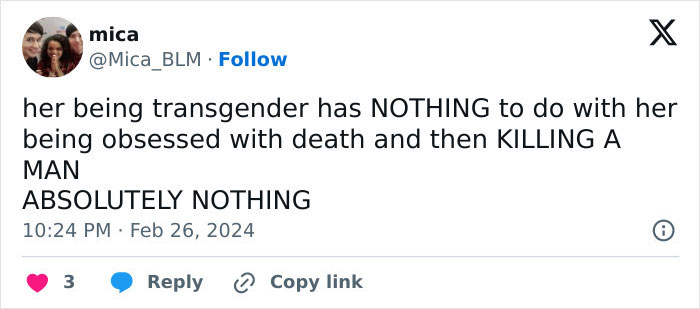 “This Is Not A Woman”: J.K. Rowling Posts Outrage Over News Headlines About Transgender Murderer