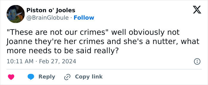 “This Is Not A Woman”: J.K. Rowling Posts Outrage Over News Headlines About Transgender Murderer “This Is Not A Woman”: J.K. Rowling Posts Outrage Over News Headlines About Transgender Murderer