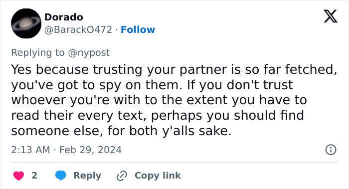 “I Know What You’re Doing”: Woman Shares Way She Spies On Partner, Sparks Outrage Online “I Know What You’re Doing”: Woman Shares Way She Spies On Partner, Sparks Outrage Online