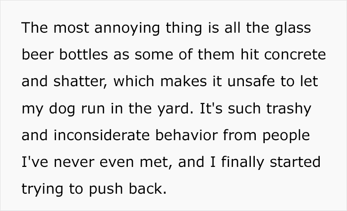 Home Owner Runs Out Of Legal Options To Stop Neighbors Trashing Their Yard, Takes Genius Revenge Home Owner Runs Out Of Legal Options To Stop Neighbors Trashing Their Yard, Takes Genius Revenge
