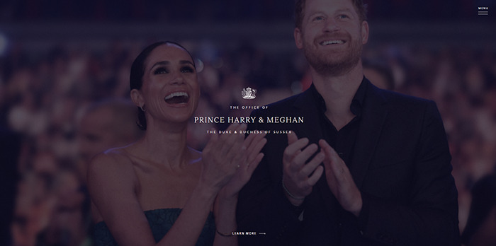 Meghan Markle And Prince Harry Receive Backlash For New Website With Flattering Bios