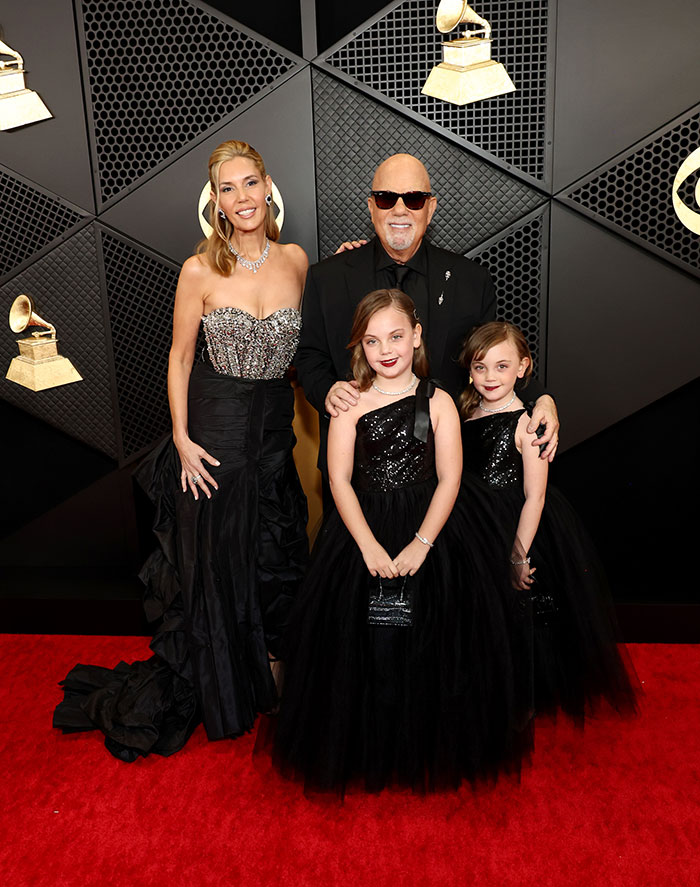 Billy Joel Kept It Classic With Wife Alexis And Daughters Della Rose And Remy