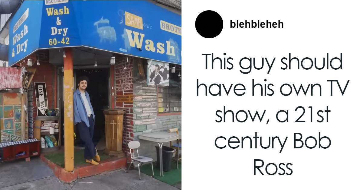 Man Living In “NYC’s Strangest Apartment” Shares What Life Inside A Former Laundromat Is Like