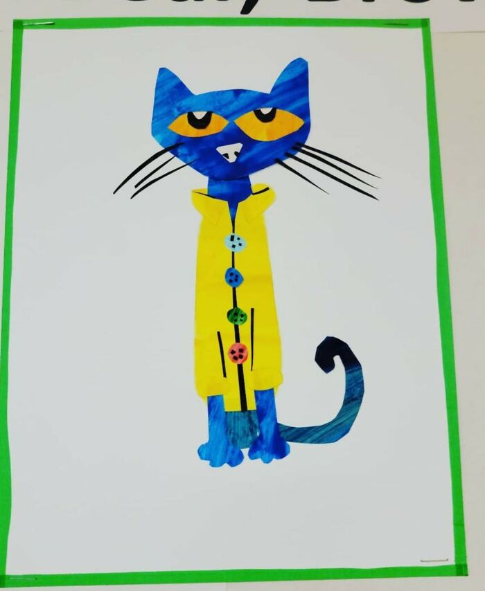 I See Pete The Cat Looking At Me