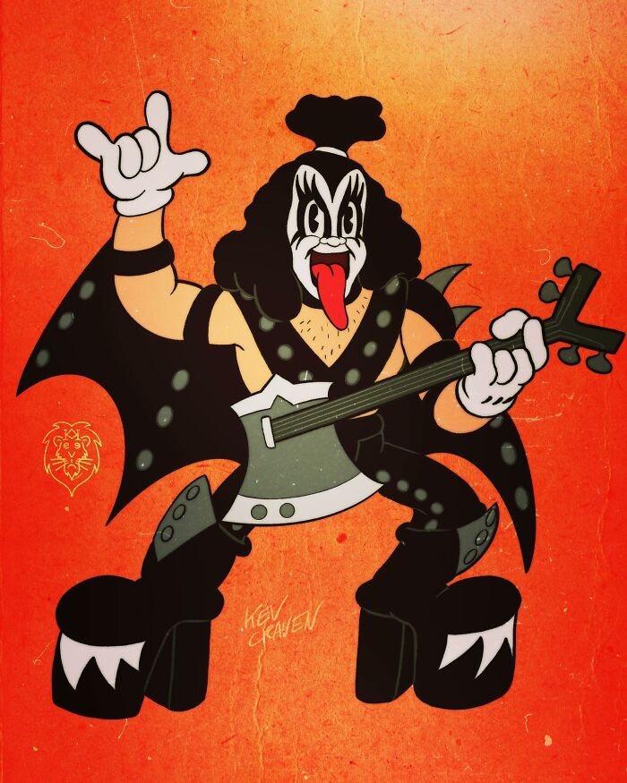 Gene Simmons From Kiss