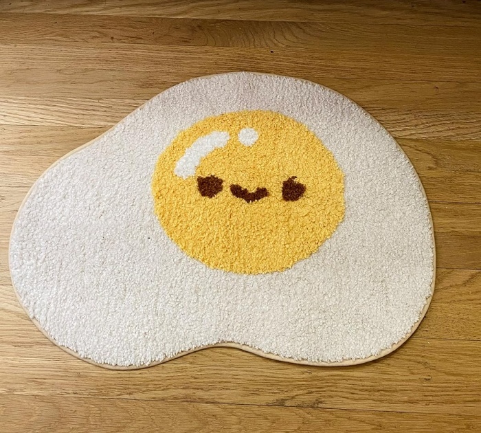 Crack A Smile With Molesun Egg Bath Mats: Soft, Absorbent, And Non-Slip