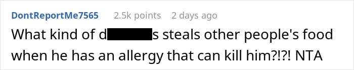 Man Gives Himself Anaphylaxis By Eating A Colleague’s Lunch, Blames Her For Not Labeling It