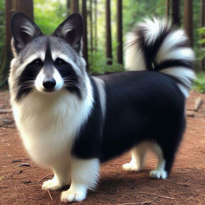 Dog/Raccoon Hybrid