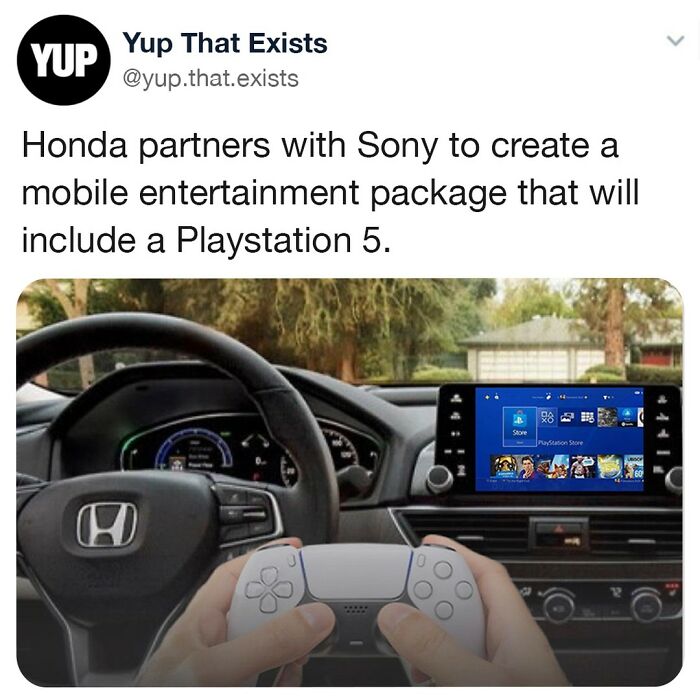 Imma Be Playing Forza While Driving My Honda In 2025