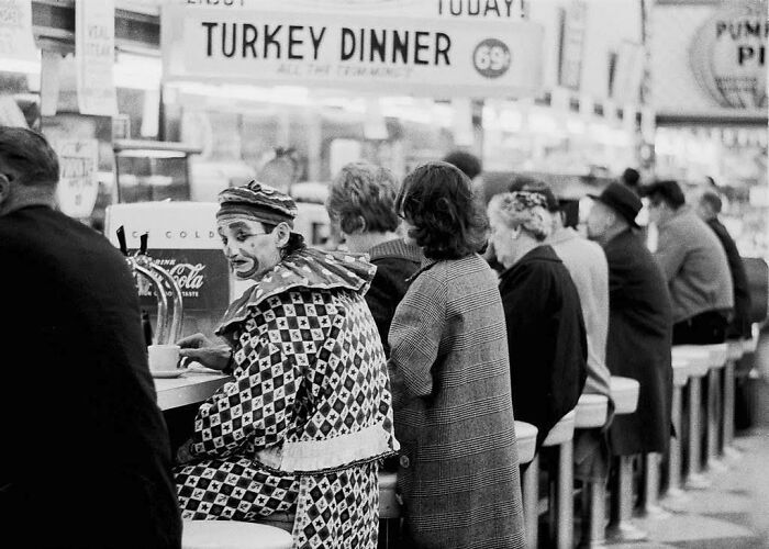 1963: A Clown At The Lunch Counter