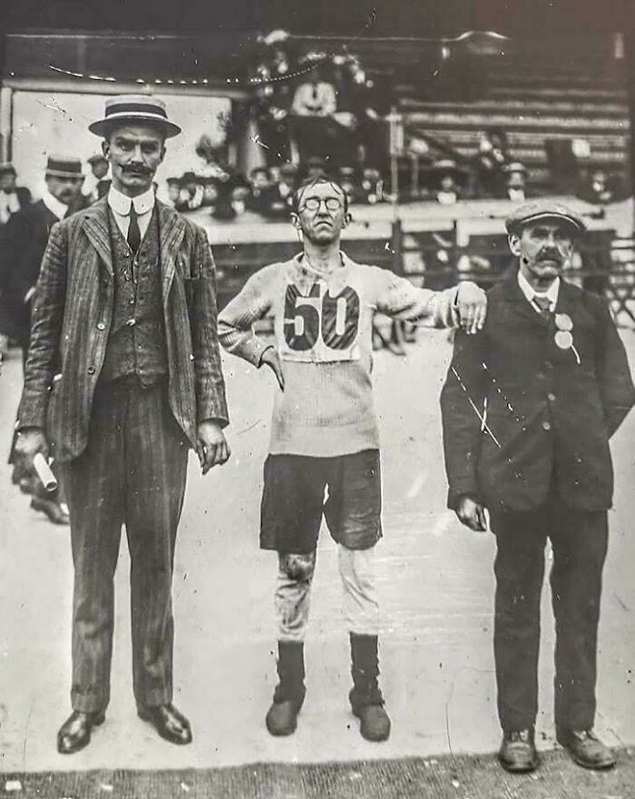 London Olympics, 1908, I Have No Info About This Photo But It's Utterly Unique