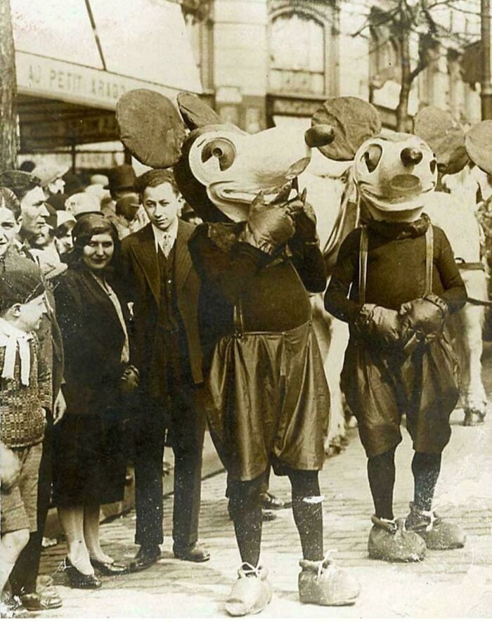 Seeing Two Mickeys On A Parisian Street In The Early 1930’s Either Elicited Pure Delight Or Sheer Terror