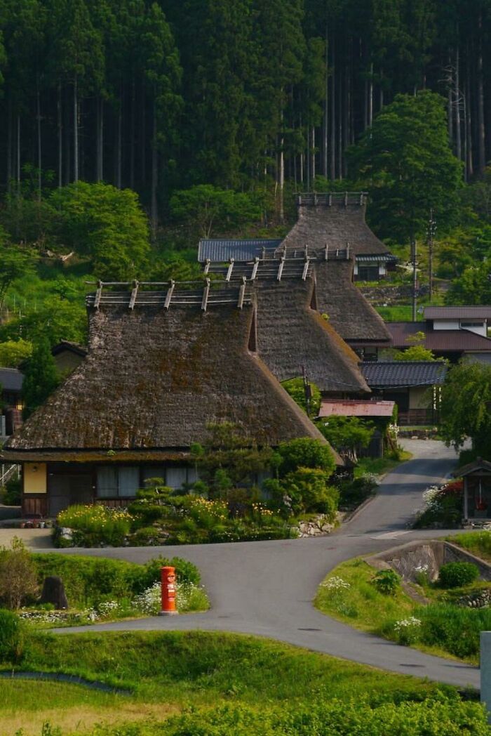 Traditional Houses In Kyoto, Japan
