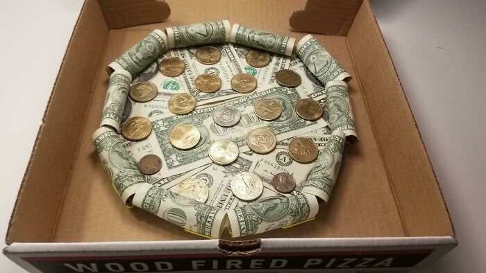 This Money Pizza My Grandfather Made For Me