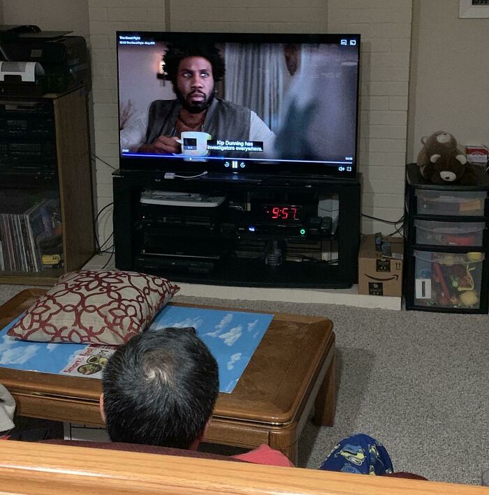 My Parents Watch TV Without Moving The Mouse