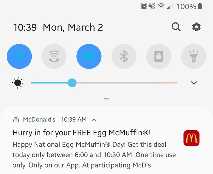Time To Get My Free Mcmuff- Oh Wait