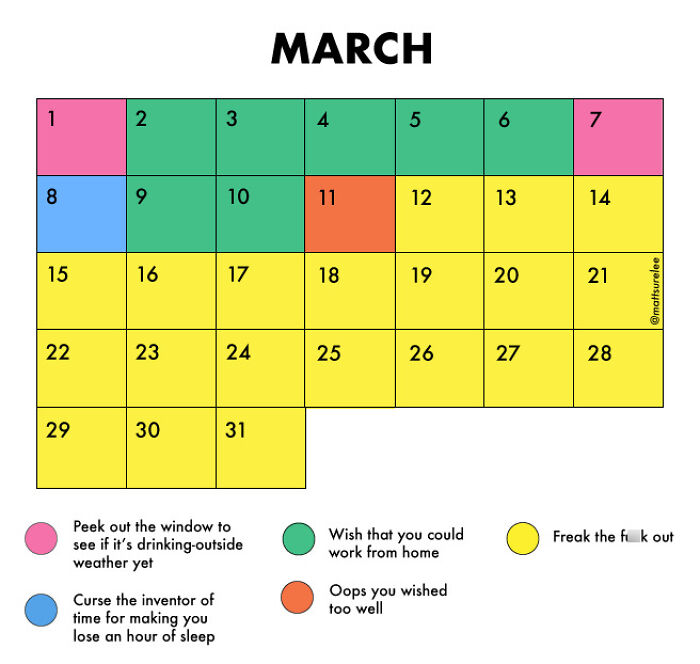 Updated March Schedule