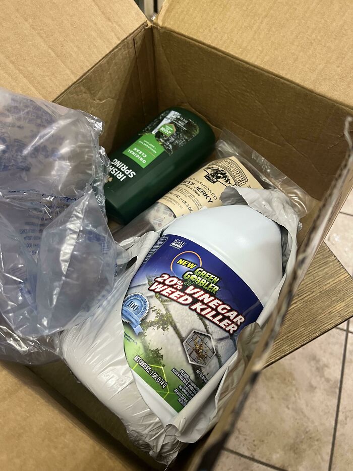 Amazon Packing My Jerky With The Weed Killer
