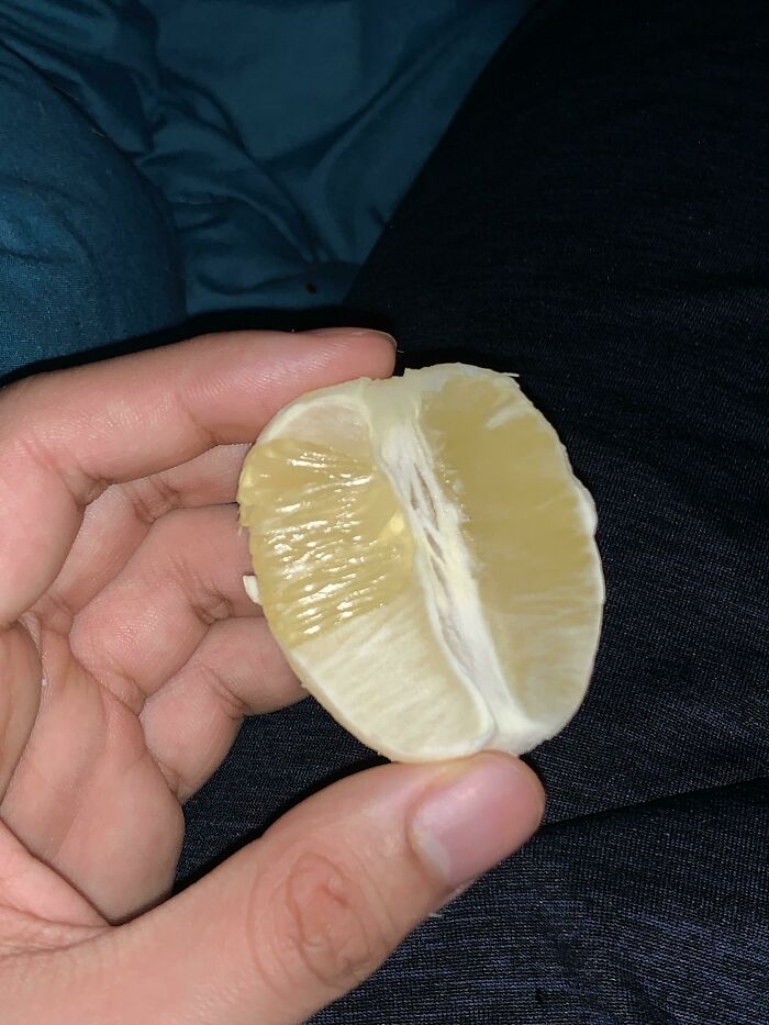 I Like To Peel Lemons Before I Eat Them