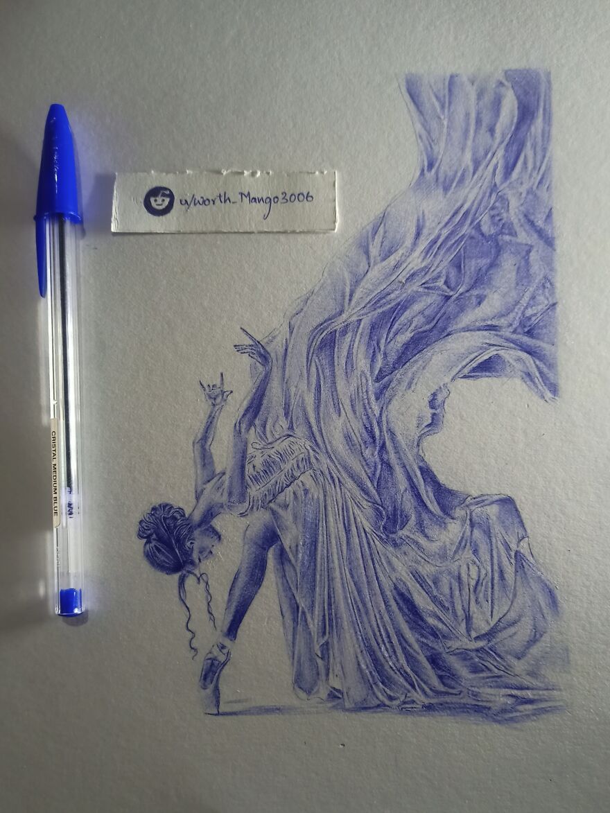 I Made This With A Ballpen