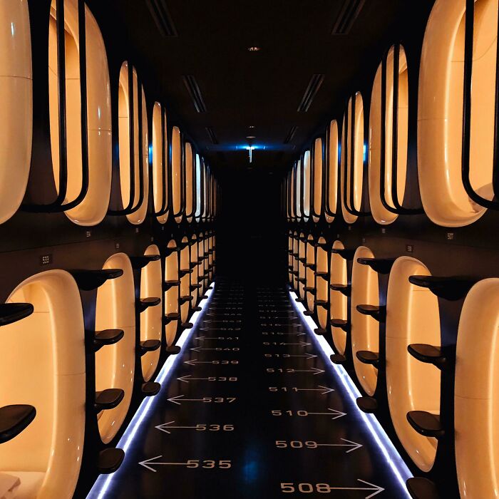 Capsule Hotel In Japan