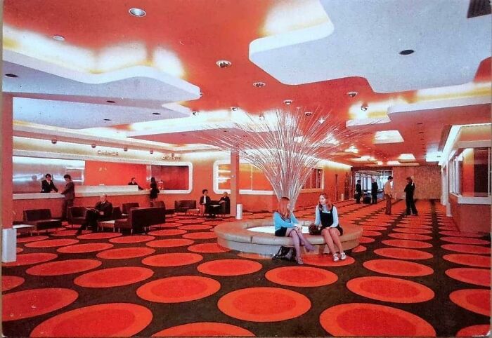 Heathrow, Some Hotel Lobby Circa 1968