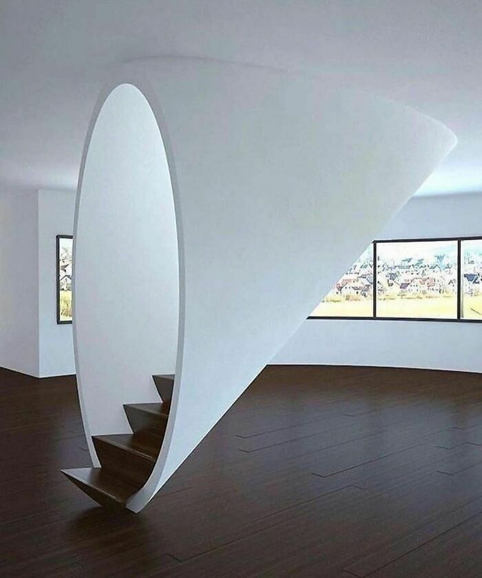 An Enclosed Staircase