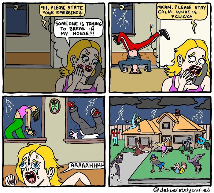 New ‘Deliberately Buried’ Comics For People Who Like Dark Humor