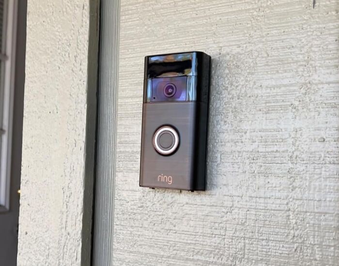 Upgrade Your Home Security With Ring Video Doorbell: 1080p Hd Video, Enhanced Motion Detection, Effortless Installation In Satin Nickel Finish