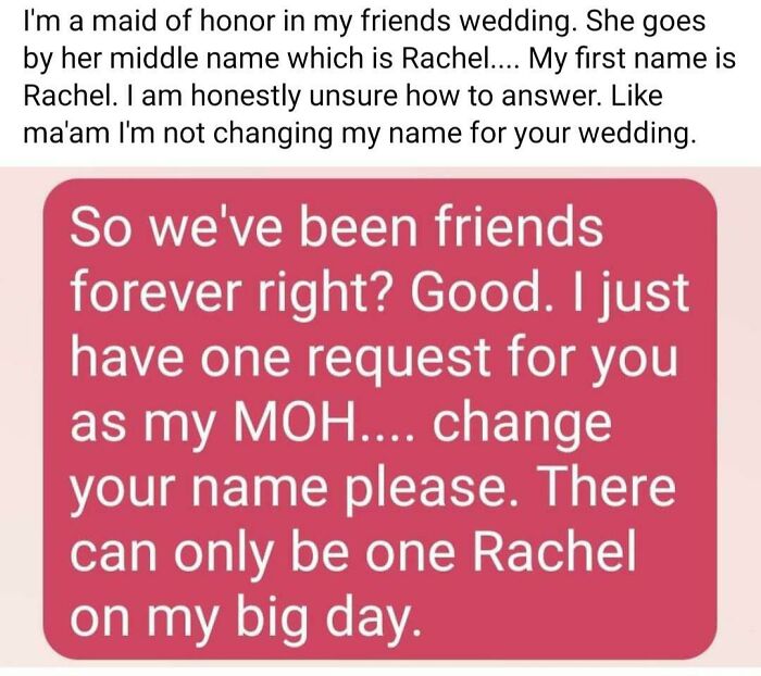 Just When You Think The Bridezilla Requests Can't Get Any More Ridiculous
